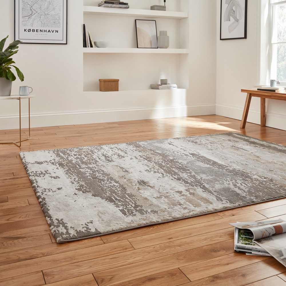 Craft 19788 Abstract Rugs Grey Beige